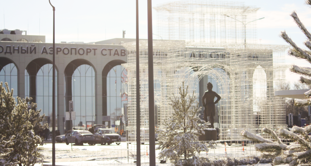 Скульптурная композиция 'Суворов в Тифлисских воротах'. Фото пресс-службы ПО Римский Мастер.png
