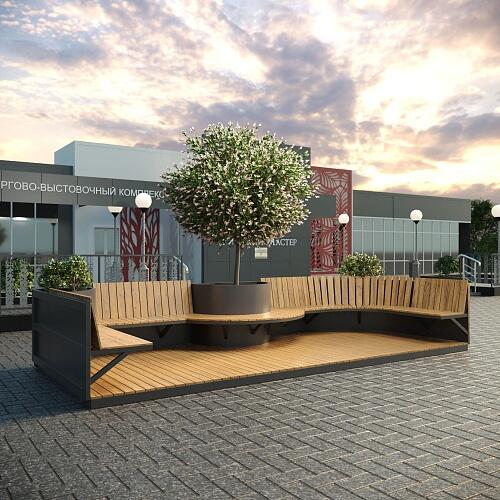 Парклет &amp;quot;Комфорт&amp;quot;