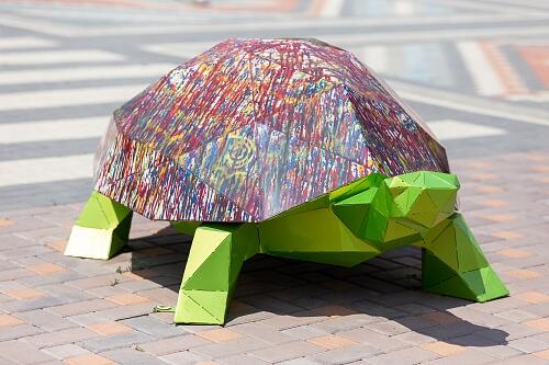 Черепаха полигональная