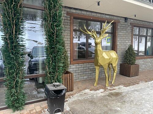 Олень полигональный