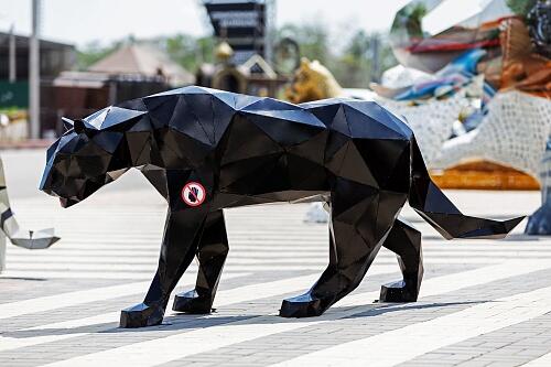 Полигональная &amp;quot;Черная пантера&amp;quot;