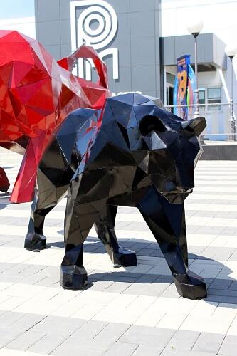 Полигональная &amp;quot;Черная пантера&amp;quot;