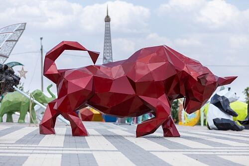 Полигональная фигура &amp;quot;Благородный бык&amp;quot;