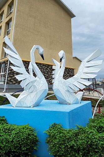 Полигональная фигура &amp;quot;Лебедь&amp;quot;