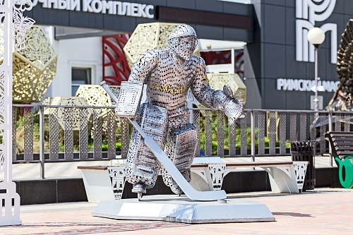 Вратарь хоккейной команды