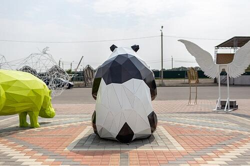 Полигональная фигура &amp;quot;Панда&amp;quot;