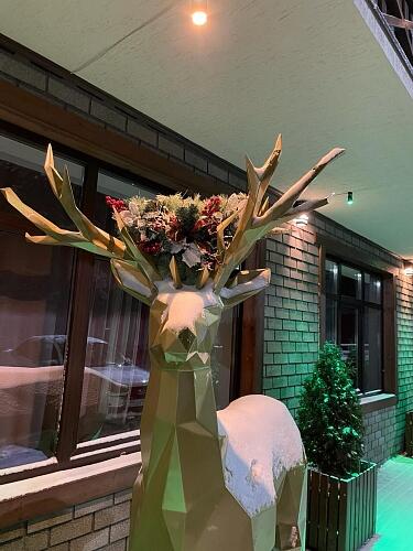 Олень полигональный