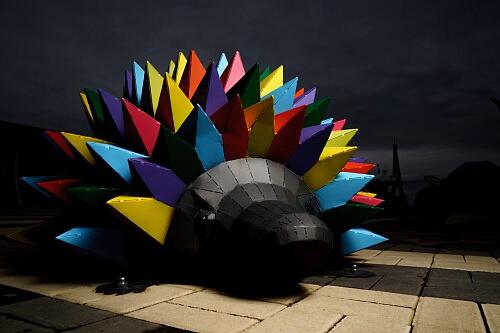 Полигональная фигура &amp;quot;Ёж Патрик&amp;quot;